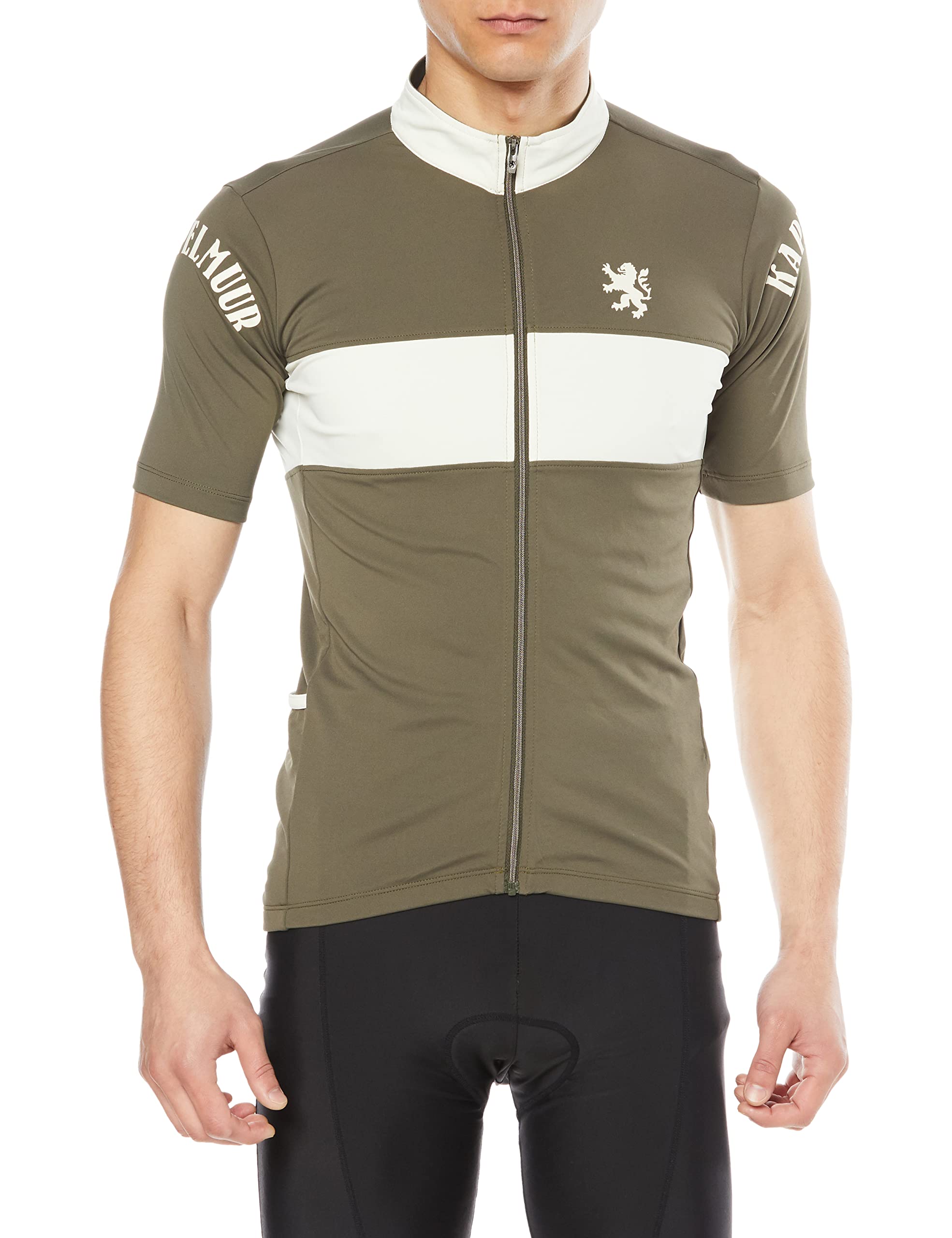 Kapelmuur Unisex Retro Smooth Touch Short Sleeve Cycling Jersey with Zippered Back Size XS Pocket, Green, зелёный
Kapelmuur Unisex Retro Smooth Touch Short Sleeve Cycling Jersey with Zippered Back Size XS Pocket, Green, зелёный