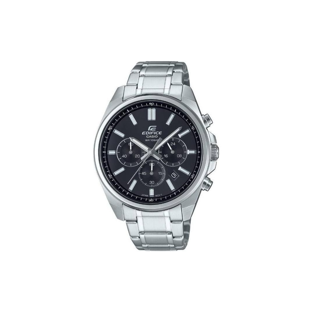 Casio 100 Meter Water Resistant Quartz Movement Watch Unisex Watches Black EFV-650DJ-1AJF Black Dial
Casio 100 Meter Water Resistant Quartz Movement Watch Unisex Watches Black EFV-650DJ-1AJF Black Dial
