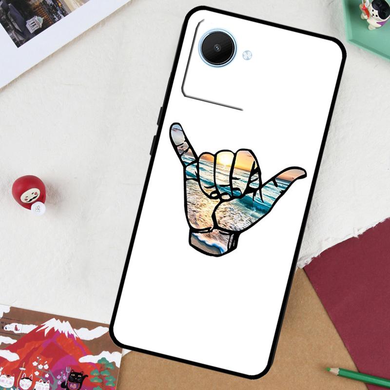 Shaka Surf Hang loose For Realme GT 6T 6 5 GT 7 Pro C61 C55 C53 C51 C21Y C25S C67 C75 10 11 12 13 14 Pro Plus Case Realme GT5 Pro
Shaka Surf Hang loose For Realme GT 6T 6 5 GT 7 Pro C61 C55 C53 C51 C21Y C25S C67 C75 10 11 12 13 14 Pro Plus Case Realme GT5 Pro