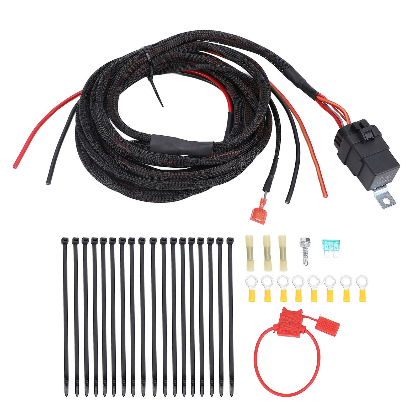 Second Air Compressor Harness 27703 with 30 Amp Fuse 2nd Compressor Wiring Harness for Air Lift 3H
Second Air Compressor Harness 27703 with 30 Amp Fuse 2nd Compressor Wiring Harness for Air Lift 3H