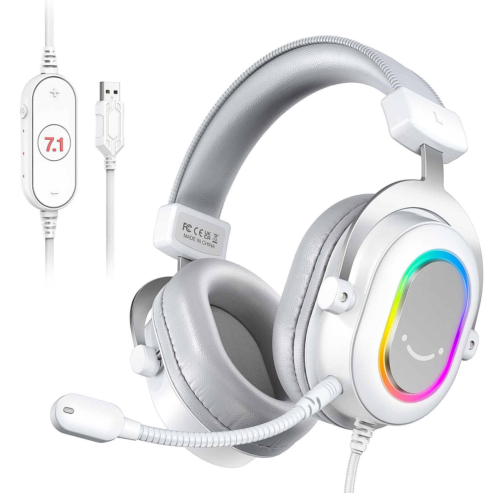 FIFINE Gaming Surround Sound Compatible Gaming Headphones with Audio Control Compatible with 3 EQ Settings Music Detachable Microphone Volume
FIFINE Gaming Surround Sound Compatible Gaming Headphones with Audio Control Compatible with 3 EQ Settings Music Detachable Microphone Volume
