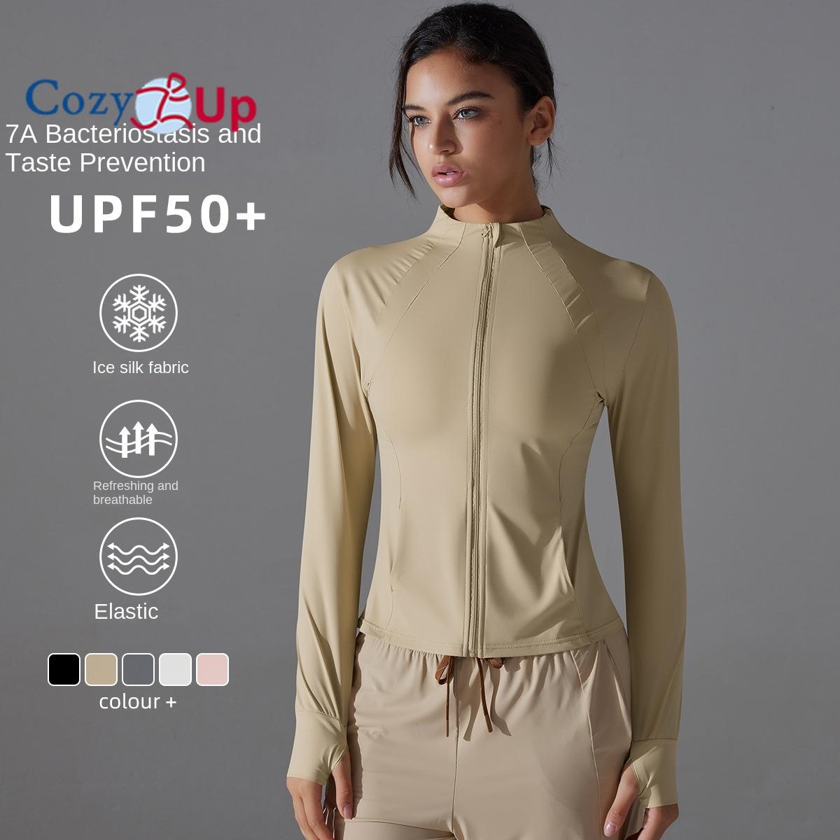 Cozy Up Женская легкая спортивная куртка UPF 50+ с защитой от солнца, с длинными рукавами, на молнии, для походов и активного отдыха, с карманами M
Cozy Up Женская легкая спортивная куртка UPF 50+ с защитой от солнца, с длинными рукавами, на молнии, для походов и активного отдыха, с карманами M