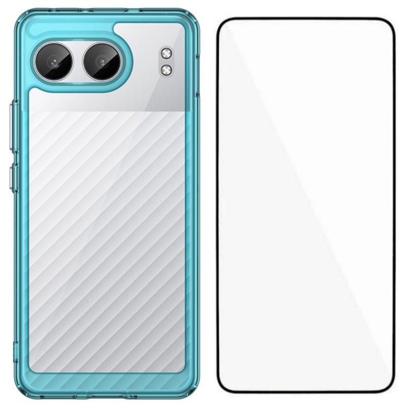 For OnePlus Nord 4 Back Cover WANLONFENG XC Series TPU Acrylic Phone Case with Tempered Glass Film Transparent Blue
For OnePlus Nord 4 Back Cover WANLONFENG XC Series TPU Acrylic Phone Case with Tempered Glass Film Transparent Blue