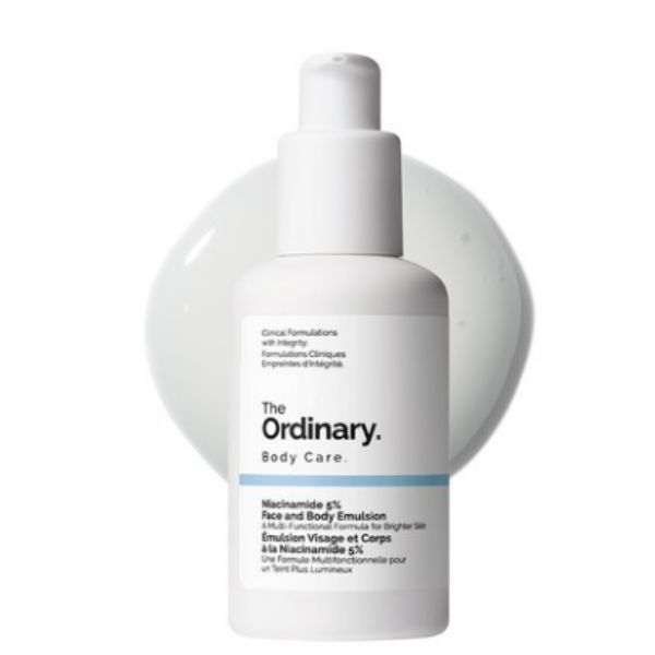 The Ordinary Niacinamide 5% Face & Body Emulsion 100ml
The Ordinary Niacinamide 5% Face & Body Emulsion 100ml