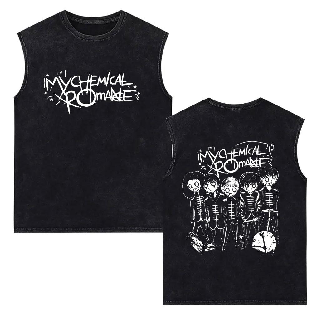 My Chemical Romance Vintage Washed Tank Tops Men Women Retro Punk Emo Rock Band Sleeveless Vest T Shirts Men s Oversized T-shirt S
My Chemical Romance Vintage Washed Tank Tops Men Women Retro Punk Emo Rock Band Sleeveless Vest T Shirts Men s Oversized T-shirt S