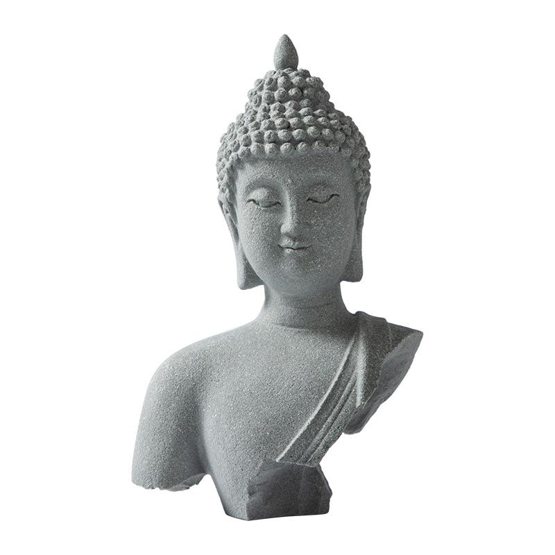 New Chinese Zen Buddha statue bust Buddha ornament creative Sakyamuni home decoration crafts
New Chinese Zen Buddha statue bust Buddha ornament creative Sakyamuni home decoration crafts