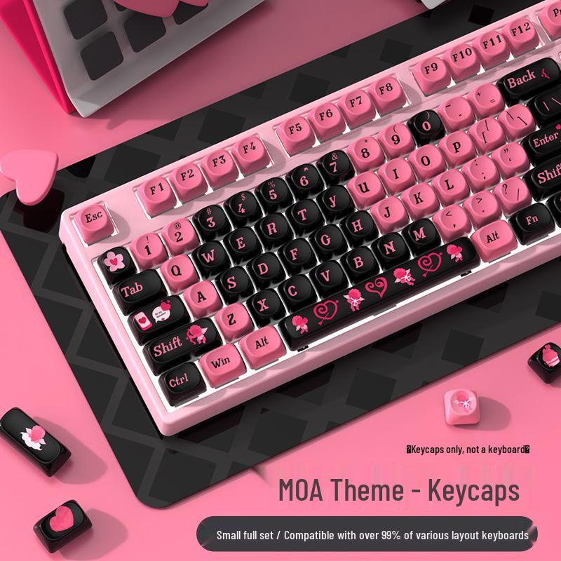 MOA Height PBT Dye-Sublimation Custom Cute Girls Keycaps - Full Set for Mechanical Keyboards 38x16x3 cm
MOA Height PBT Dye-Sublimation Custom Cute Girls Keycaps - Full Set for Mechanical Keyboards 38x16x3 cm