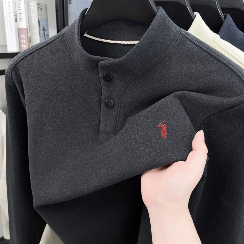 Men s Stand Collar German Velvet Fleece-Lined T-Shirt: Thick, Warm, Double-Sided, Casual Base Layer for Autumn/Winter Cold Protection. 170/84A темно-сірий
Men s Stand Collar German Velvet Fleece-Lined T-Shirt: Thick, Warm, Double-Sided, Casual Base Layer for Autumn/Winter Cold Protection. 170/84A темно-сірий