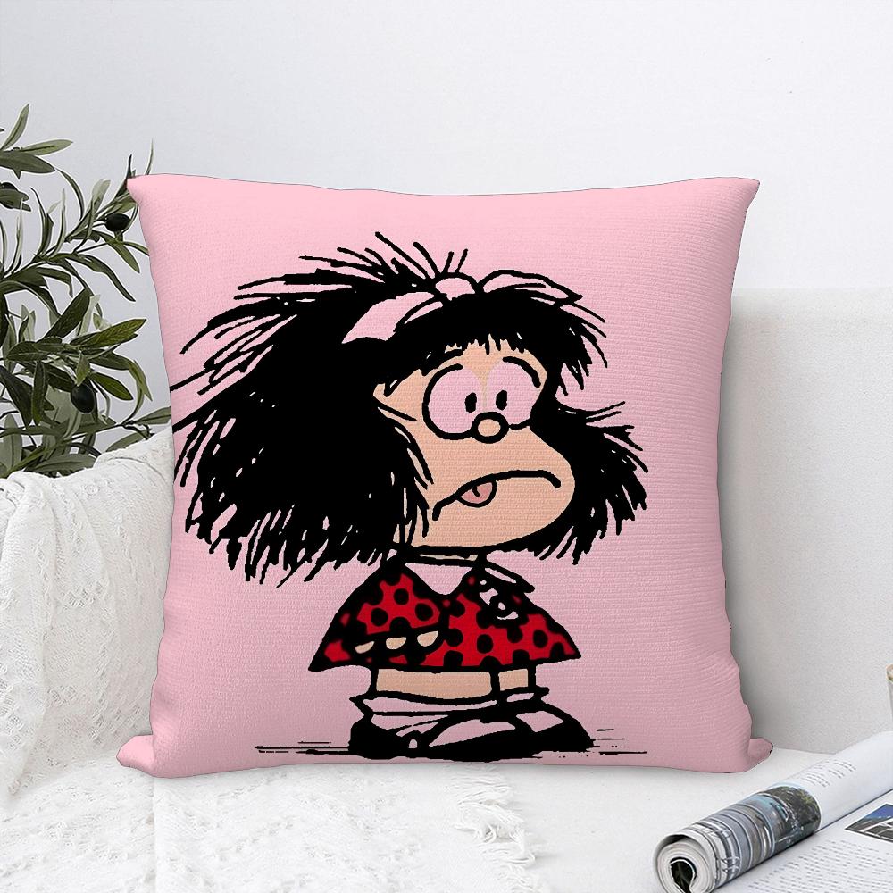 Cartoon M-Mafaldas Pillow Case Sofa Decorative Home Double-sided Print Plush Square Throw Pillow Covers Cushion Decor Cover 16x16Inch
Cartoon M-Mafaldas Pillow Case Sofa Decorative Home Double-sided Print Plush Square Throw Pillow Covers Cushion Decor Cover 16x16Inch
