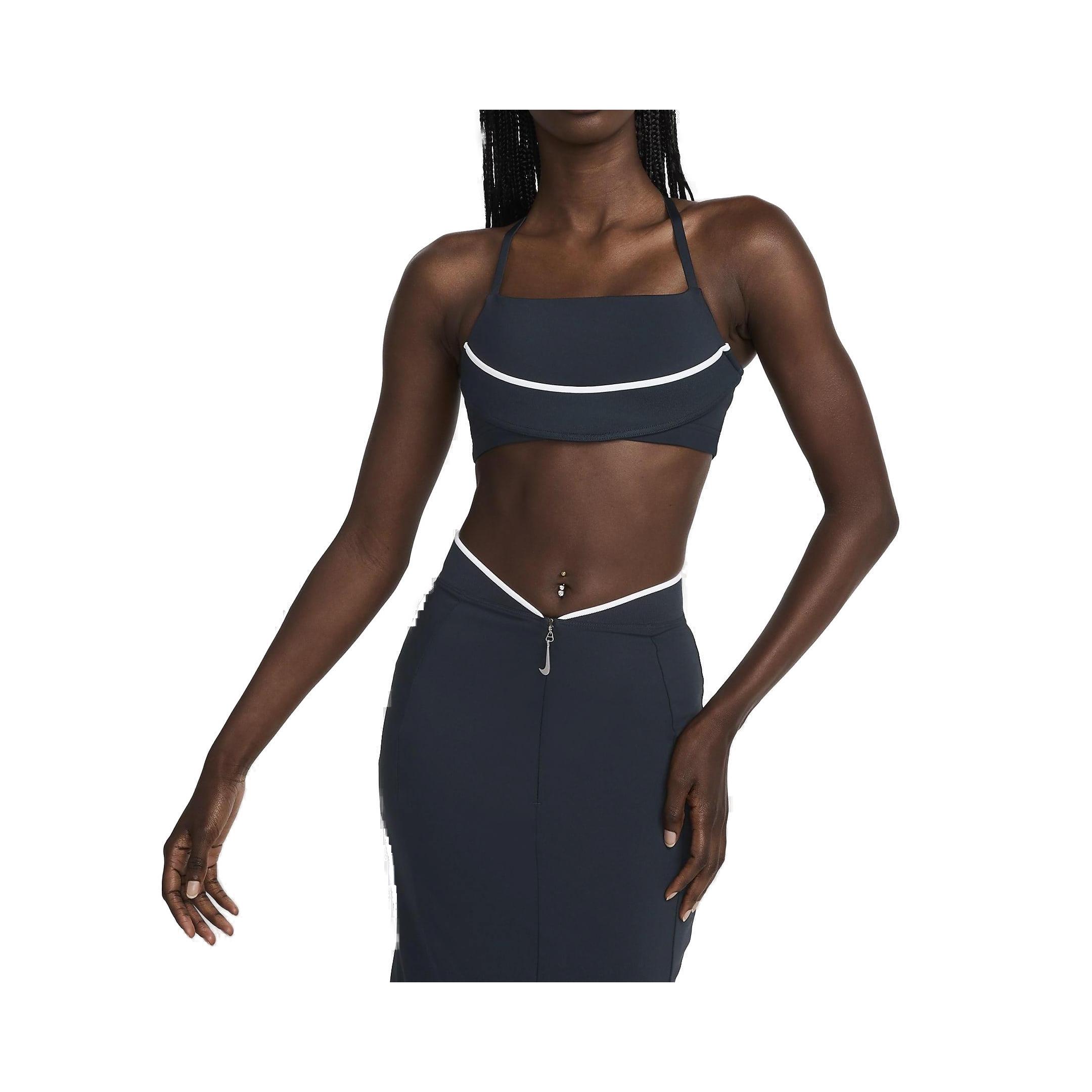 Nike Solid Breathable Lightweight Elegant Sports Bra Women Underwear Dark-Blue Black White FV5679-475 XL
Nike Solid Breathable Lightweight Elegant Sports Bra Women Underwear Dark-Blue Black White FV5679-475 XL