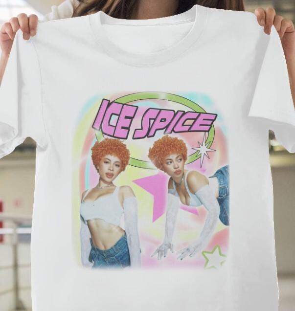 HOT Ice Spice T-Shirt cute shirt men and women shirt rapper shirt Unisex T-Shirt M
HOT Ice Spice T-Shirt cute shirt men and women shirt rapper shirt Unisex T-Shirt M