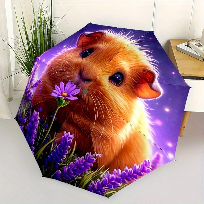 1pc Lavender Dreams Guinea Pig Umbrella with Plastic Handle,Suitable for All Seasons Home Travel Outdoor UmbrellaM1224
1pc Lavender Dreams Guinea Pig Umbrella with Plastic Handle,Suitable for All Seasons Home Travel Outdoor UmbrellaM1224