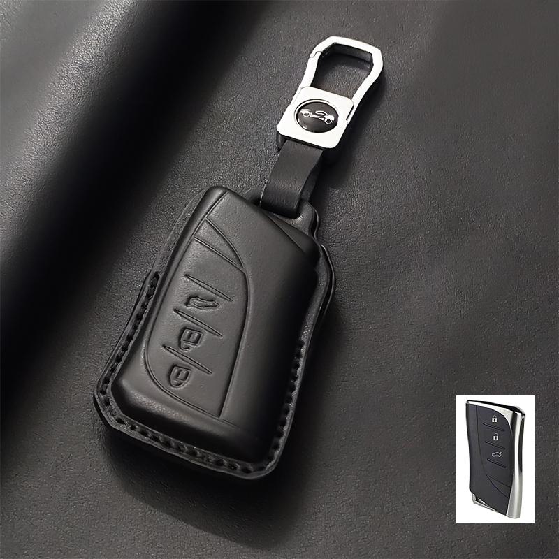 Genuine Leather Car Smart Key Case Cover Fob for Lexus NX ES UX US RC LX GX IS RX 200 250h 350h LS 450h 260h 300h UX200 Keychain
Genuine Leather Car Smart Key Case Cover Fob for Lexus NX ES UX US RC LX GX IS RX 200 250h 350h LS 450h 260h 300h UX200 Keychain