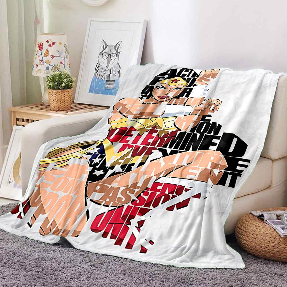1pc Wonder Woman Flannel Throw Blanket - HD Printed Lightweight Soft Warm All-Season Blanket for Sofa, Bed, Travel, Camping223 130cmx150cm
1pc Wonder Woman Flannel Throw Blanket - HD Printed Lightweight Soft Warm All-Season Blanket for Sofa, Bed, Travel, Camping223 130cmx150cm