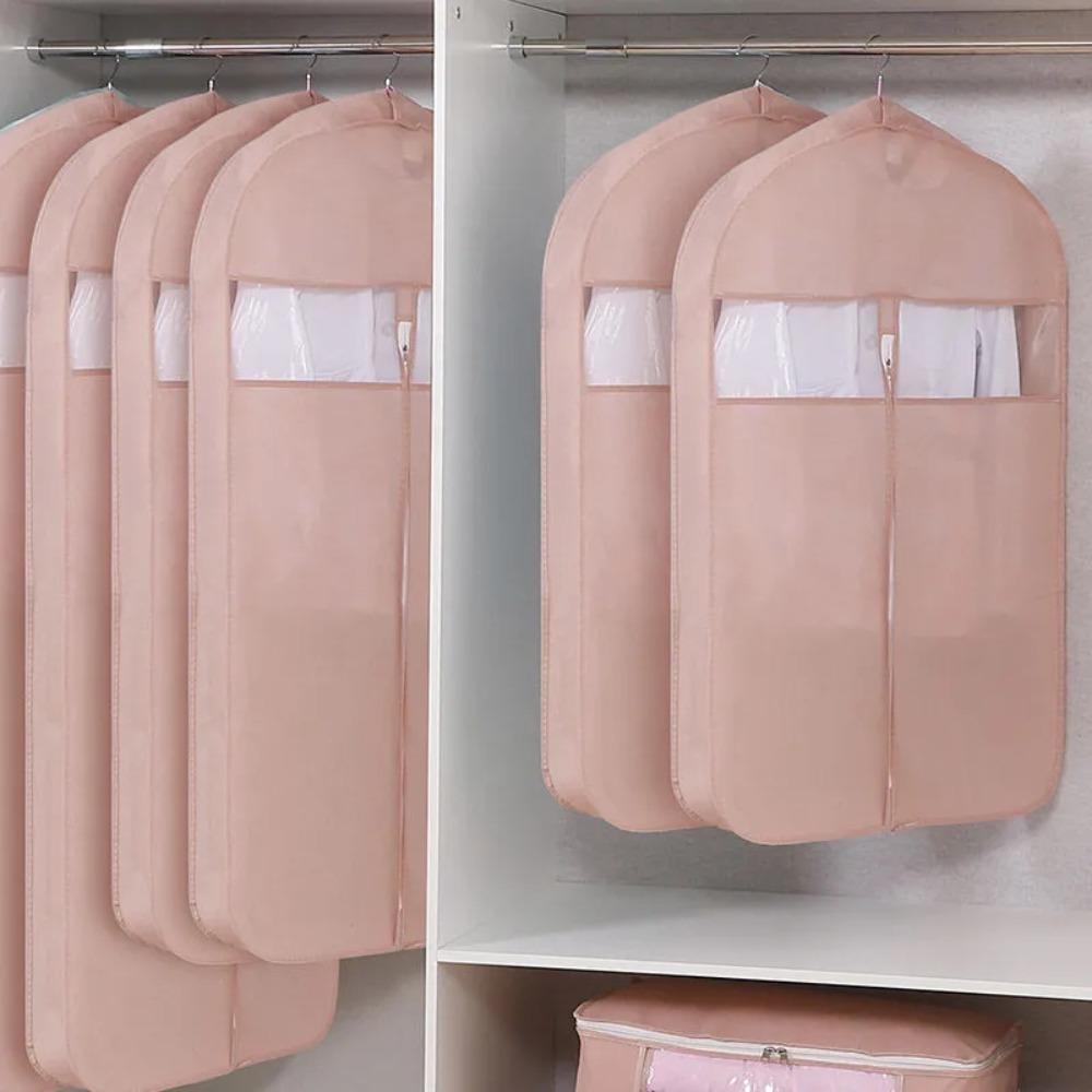 Clear Window Moisture-Proof Wardrobe Organizer Storage Bag Dust Cover Coat Protector Garment Bag 60x10x88cm розовый
Clear Window Moisture-Proof Wardrobe Organizer Storage Bag Dust Cover Coat Protector Garment Bag 60x10x88cm розовый
