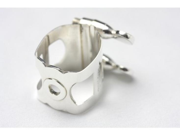 Woodstone Ligature Alto Saxophone Ligature for Selmer Solid Silver (Made of Sterling Silver)
Woodstone Ligature Alto Saxophone Ligature for Selmer Solid Silver (Made of Sterling Silver)