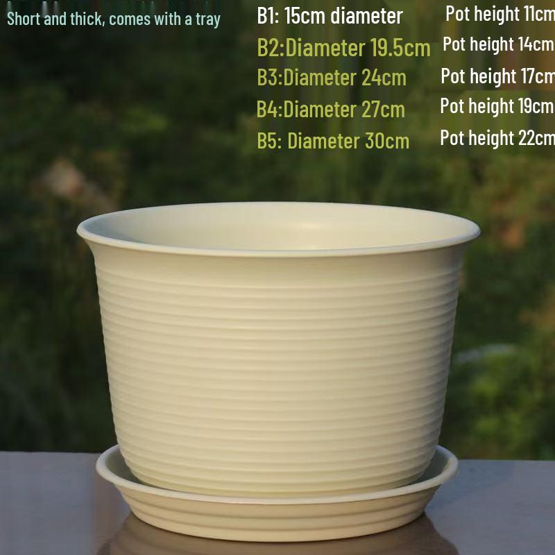 Очень большой утолщенный пластиковый горшок для цветов из смолы - в стиле керамики для эпипремнума Model 4 - Diameter 27 cm, 5 pots
Очень большой утолщенный пластиковый горшок для цветов из смолы - в стиле керамики для эпипремнума Model 4 - Diameter 27 cm, 5 pots