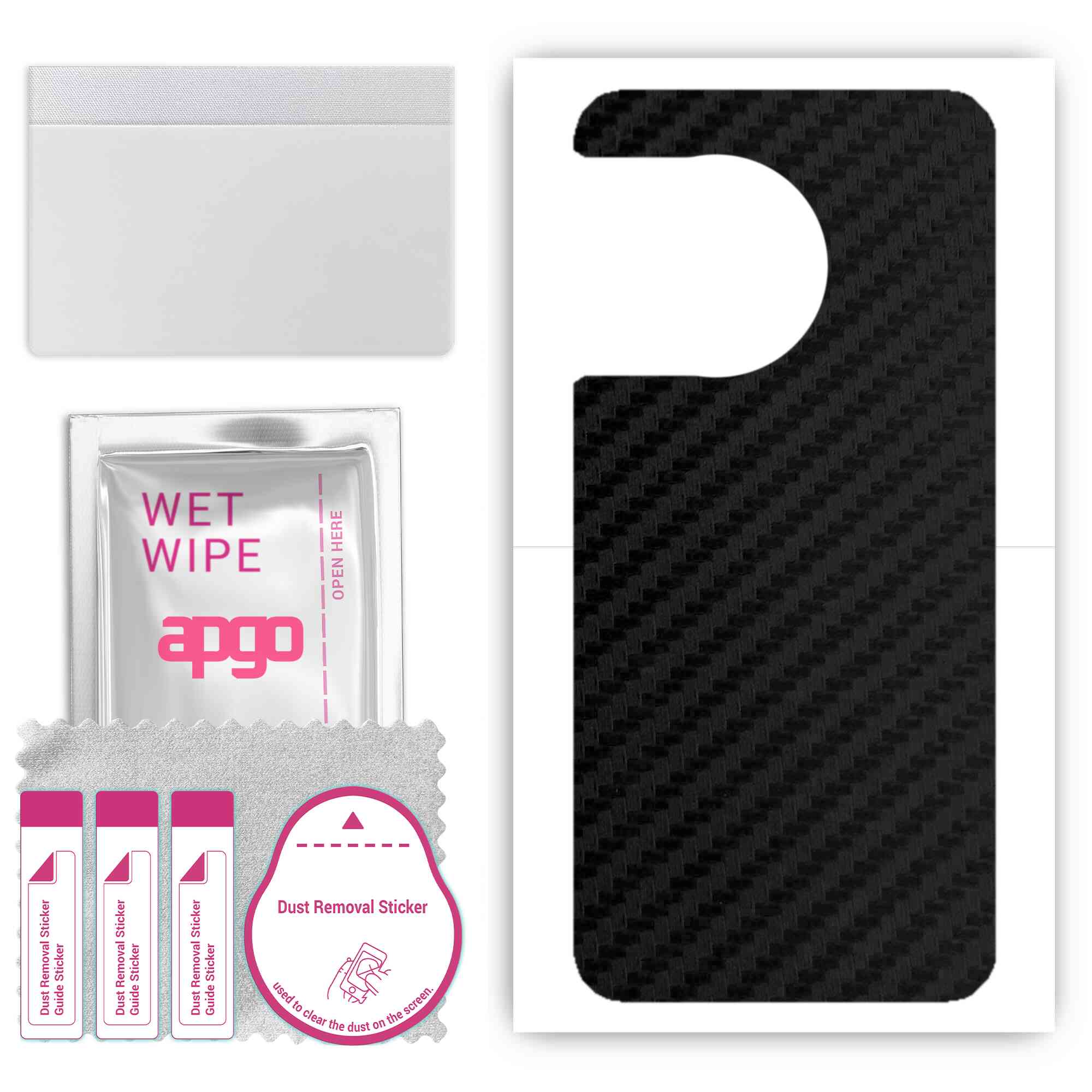 Apgo Protective Skin Sticker для задньої панелі, сумісної з OnePlus 11 5G, Wrap Film, Foil, Vinyl - Pattern Carbon Black
Apgo Protective Skin Sticker для задньої панелі, сумісної з OnePlus 11 5G, Wrap Film, Foil, Vinyl - Pattern Carbon Black
