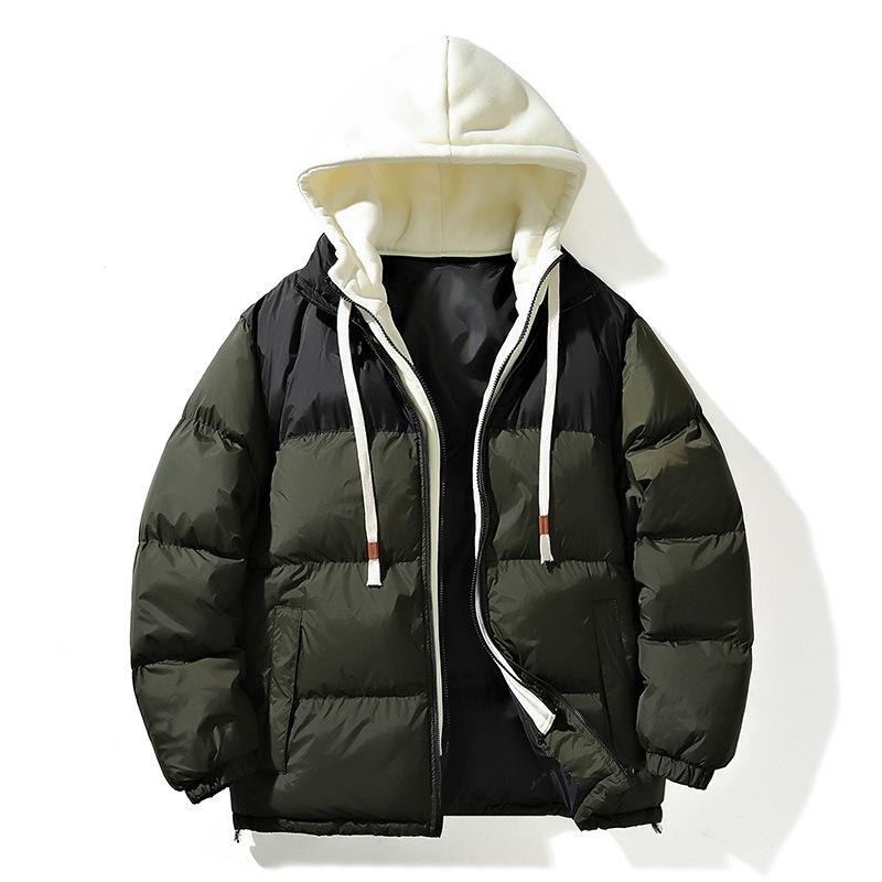Мужская утолщенная пуховая хлопковая куртка-двойка, новая зимняя модель 2025 года, с капюшоном, для пары студентов средней школы 3XL армия зеленый
Мужская утолщенная пуховая хлопковая куртка-двойка, новая зимняя модель 2025 года, с капюшоном, для пары студентов средней школы 3XL армия зеленый