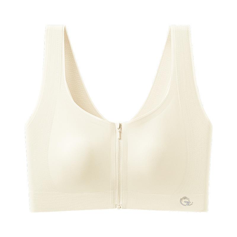Rabbit ear cup thin liquid foundation women s summer front buckle zipper pull sports non-slip bra M34/75
Rabbit ear cup thin liquid foundation women s summer front buckle zipper pull sports non-slip bra M34/75