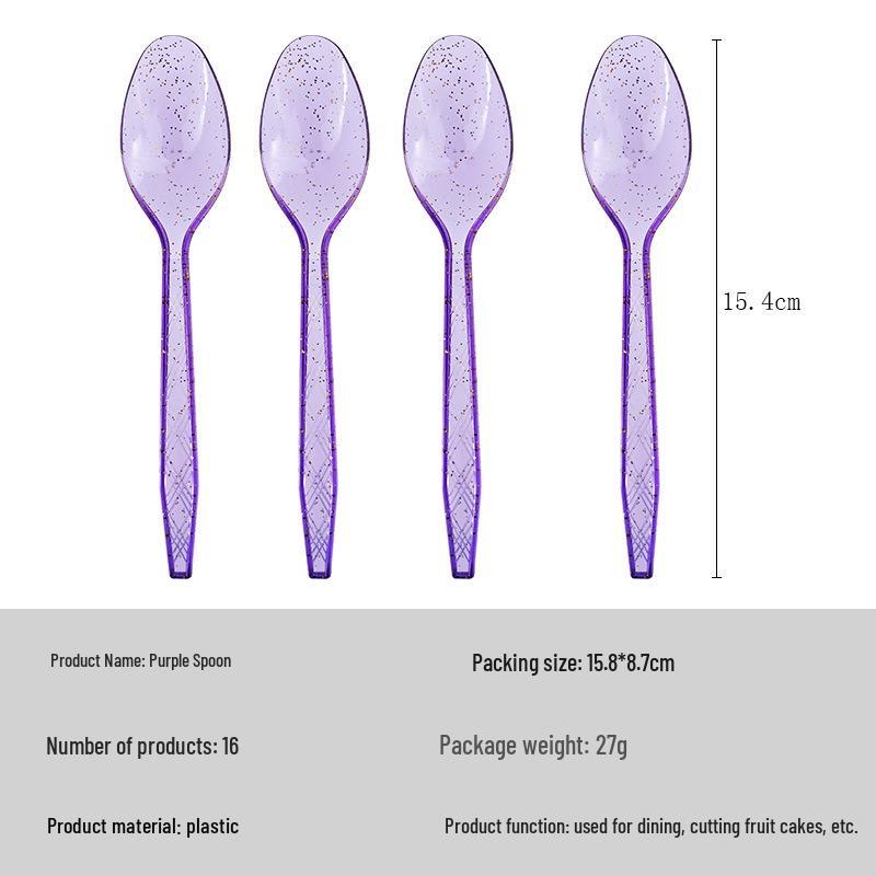 New Crystal Clear Gold Disposable Cutlery Set - Knife, Fork & Spoon for Desserts & Parties
New Crystal Clear Gold Disposable Cutlery Set - Knife, Fork & Spoon for Desserts & Parties