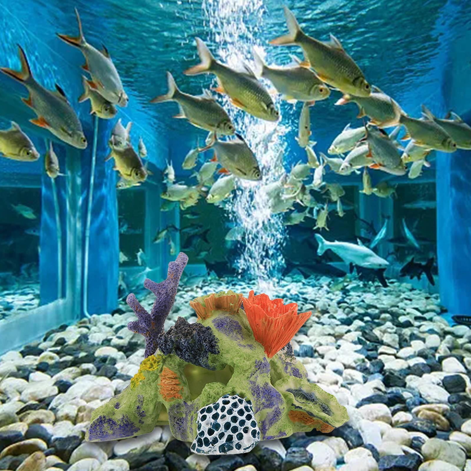 Скульптура «Коралловый риф» — потрясающее подводное дополнение для аквариумов Size L