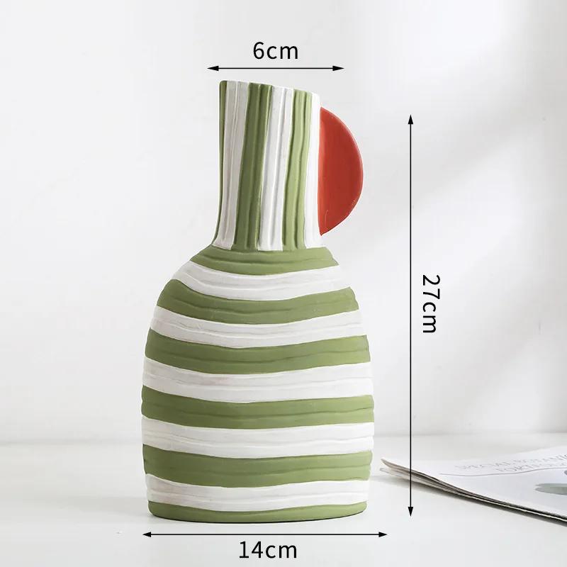 Cartoon Style Ceramic Vase Flower Pots Desk Decoration Flowers Arrangement Colorful Porcelain Floral Vases Modern Home Decor
Cartoon Style Ceramic Vase Flower Pots Desk Decoration Flowers Arrangement Colorful Porcelain Floral Vases Modern Home Decor