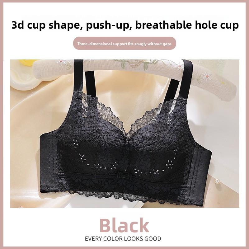 Женское Весеннее и Летнее Бюстгальтер Push-Up для Маленькой Груди 3D Трехмерный Без Косточек Для Поддержки Молока Невидимое Белье 34/75ABC чёрный
Женское Весеннее и Летнее Бюстгальтер Push-Up для Маленькой Груди 3D Трехмерный Без Косточек Для Поддержки Молока Невидимое Белье 34/75ABC чёрный
