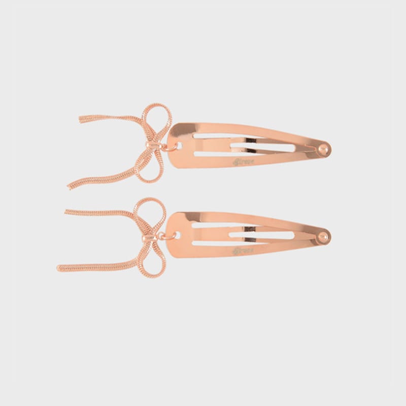 Eireve BABY RIBBON HAIR CLIP SET_PINK GOLD (2PCS) pink gold
Eireve BABY RIBBON HAIR CLIP SET_PINK GOLD (2PCS) pink gold