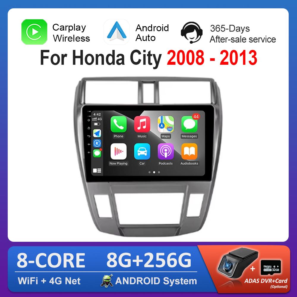 for Honda City 2008 - 2013 Android System Car Video Multimedia Player GPS 10.1 inch 2.5D Screen DSP Stereo 4G WiFi GPS Navi
for Honda City 2008 - 2013 Android System Car Video Multimedia Player GPS 10.1 inch 2.5D Screen DSP Stereo 4G WiFi GPS Navi