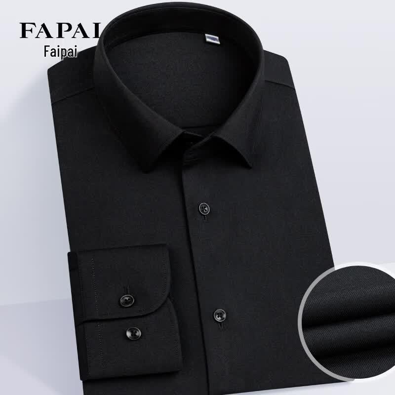 FAPAI Men s Wool Modal Blend Anti-Wrinkle Long-Sleeve Shirt 43
FAPAI Men s Wool Modal Blend Anti-Wrinkle Long-Sleeve Shirt 43
