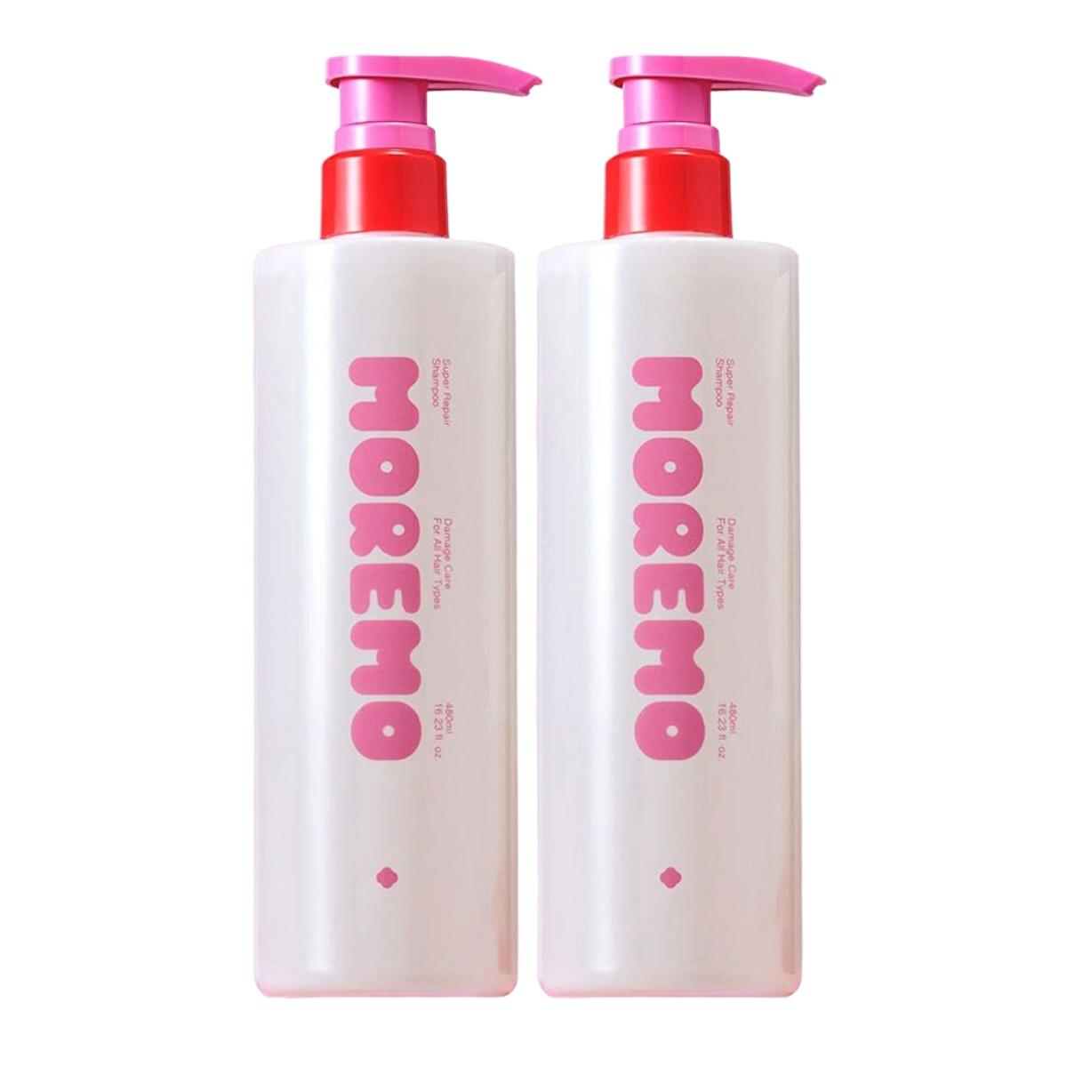 Moremo Super Repair Shampoo Keratin Protein Nourishing Silicone-Free 480ml x 2pcs (Double Set for Damaged Hair)
Moremo Super Repair Shampoo Keratin Protein Nourishing Silicone-Free 480ml x 2pcs (Double Set for Damaged Hair)