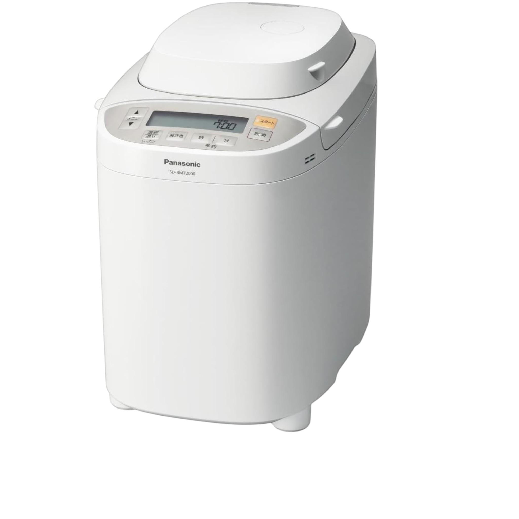 Домашня пекарня Panasonic, 2 буханці, біла SD-BMT2000-W(Імпорт з Японії - відсутність гарантії)
Домашня пекарня Panasonic, 2 буханці, біла SD-BMT2000-W(Імпорт з Японії - відсутність гарантії)