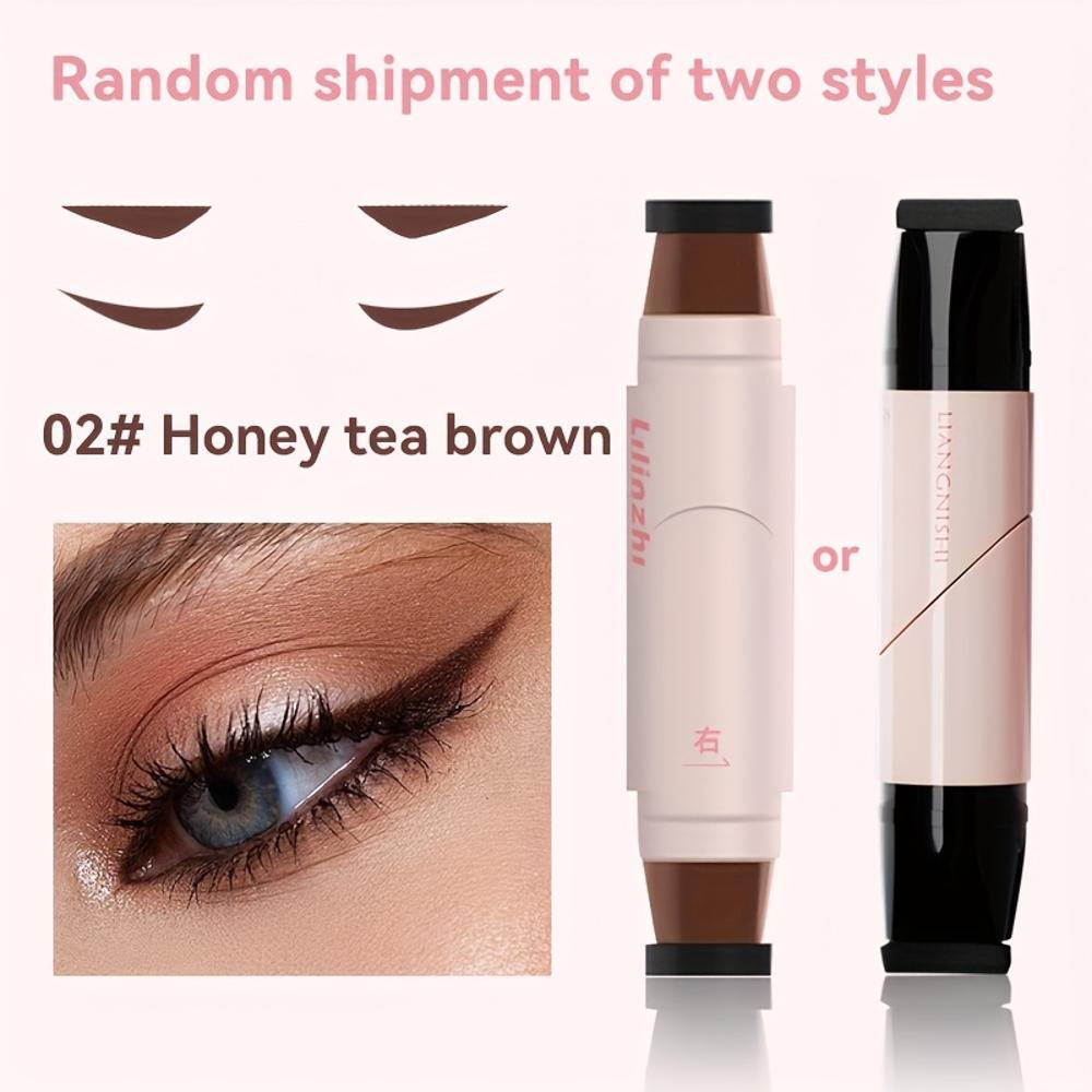 Водостойкая выкручивающаяся подводка-штамп, быстросохнущая, не размазывающаяся, двусторонняя подводка для ленивых коричневый
Водостойкая выкручивающаяся подводка-штамп, быстросохнущая, не размазывающаяся, двусторонняя подводка для ленивых коричневый