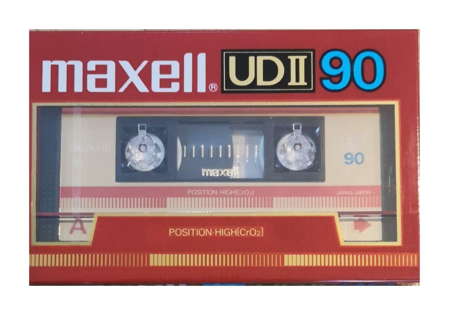 Hitachi Maxell Cassette Tape UD II 90 minutes High Posi UDII90 
Hitachi Maxell Cassette Tape UD II 90 minutes High Posi UDII90