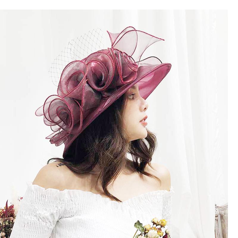 Hat Women s Summer Big Edge Mesh Hat Vintage Eugen Yarn Flower Sun Hat Outdoor Sun Hat Beach Sun Hat one size fits all (56-58cm) бордовий
Hat Women s Summer Big Edge Mesh Hat Vintage Eugen Yarn Flower Sun Hat Outdoor Sun Hat Beach Sun Hat one size fits all (56-58cm) бордовий