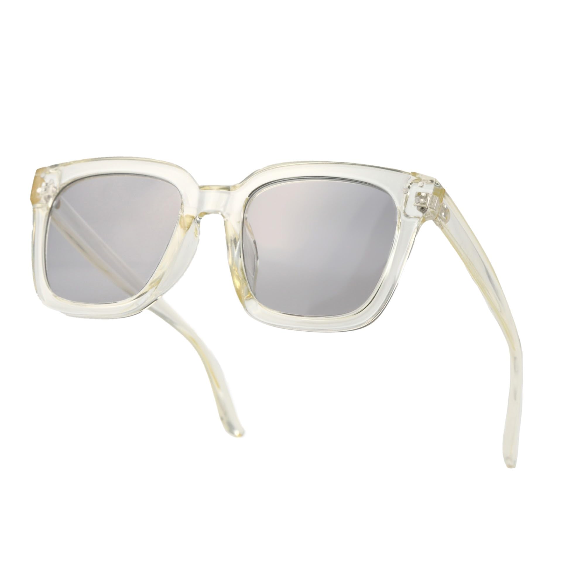 Sunglasses Stylish Clear Champagne Transparent Clear Frame Mid Gray Gray Square Wide Frame Square Large Driving UV Protection UV400 UV Protection
Sunglasses Stylish Clear Champagne Transparent Clear Frame Mid Gray Gray Square Wide Frame Square Large Driving UV Protection UV400 UV Protection