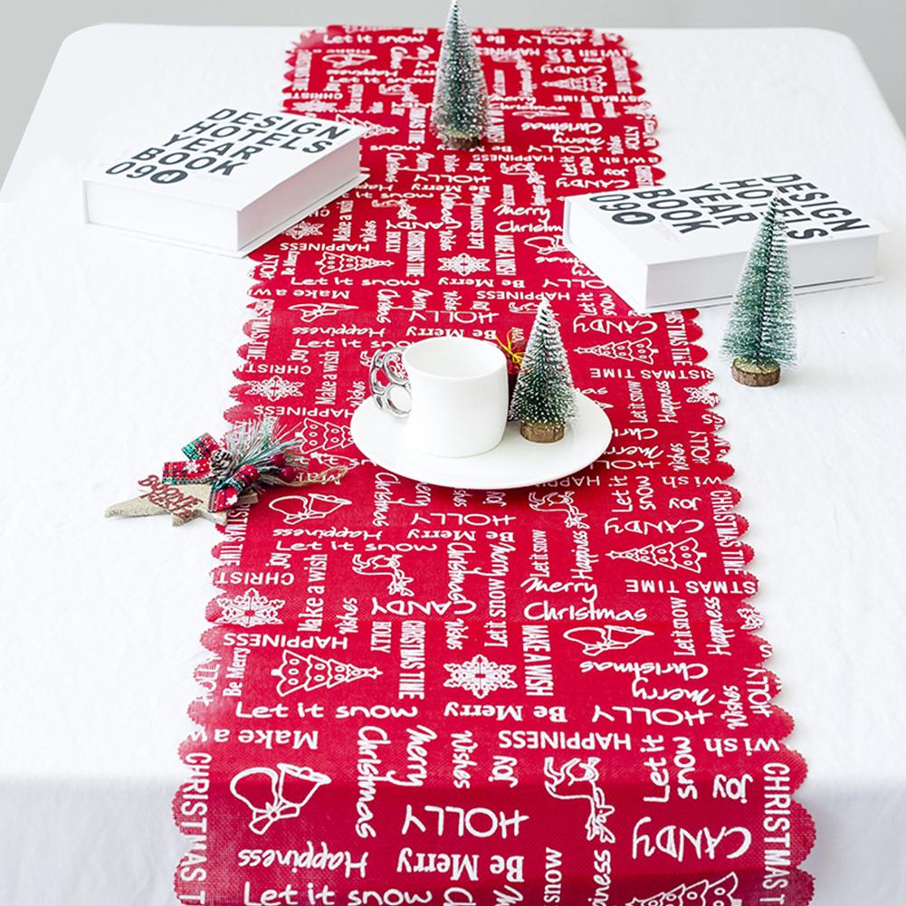 Christmas Table Cloth Xmas Snowflake Elk Letter Printed Banquet Party Dinner Mat Table Cover Letter bell type
Christmas Table Cloth Xmas Snowflake Elk Letter Printed Banquet Party Dinner Mat Table Cover Letter bell type