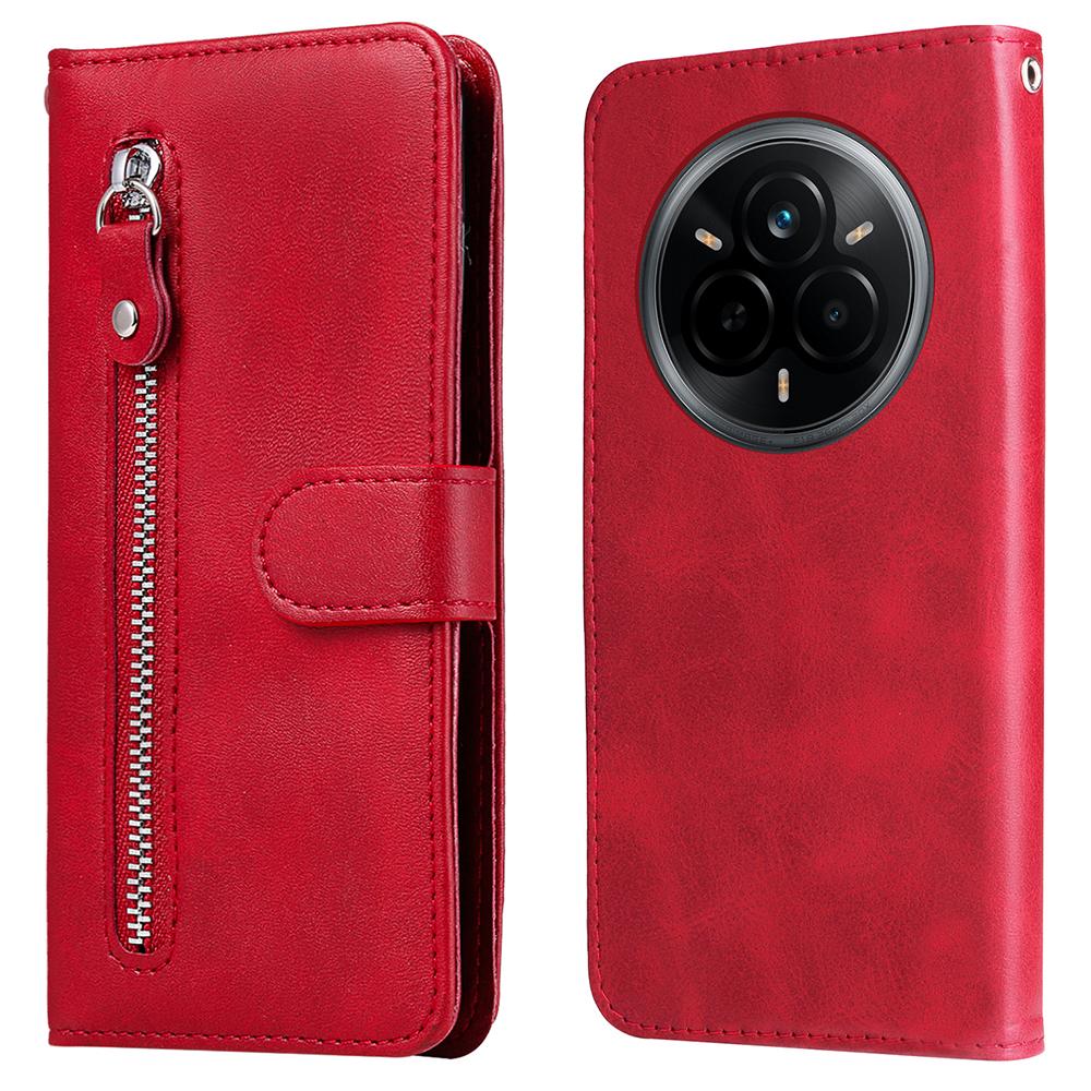 For Realme 14 Pro 5G Case Zipper Wallet Calf Texture PU Leather Phone Cover Red
For Realme 14 Pro 5G Case Zipper Wallet Calf Texture PU Leather Phone Cover Red