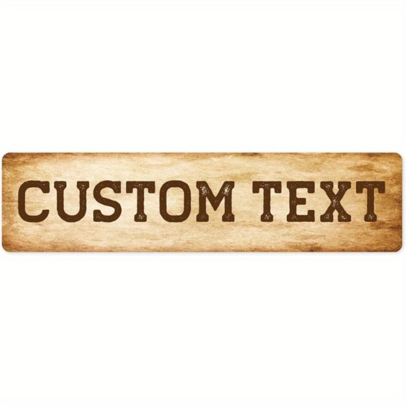Personalized Street Sign Metal Plaque Custom Text Indoor Outdoor Home Wall Decor белый
Personalized Street Sign Metal Plaque Custom Text Indoor Outdoor Home Wall Decor белый