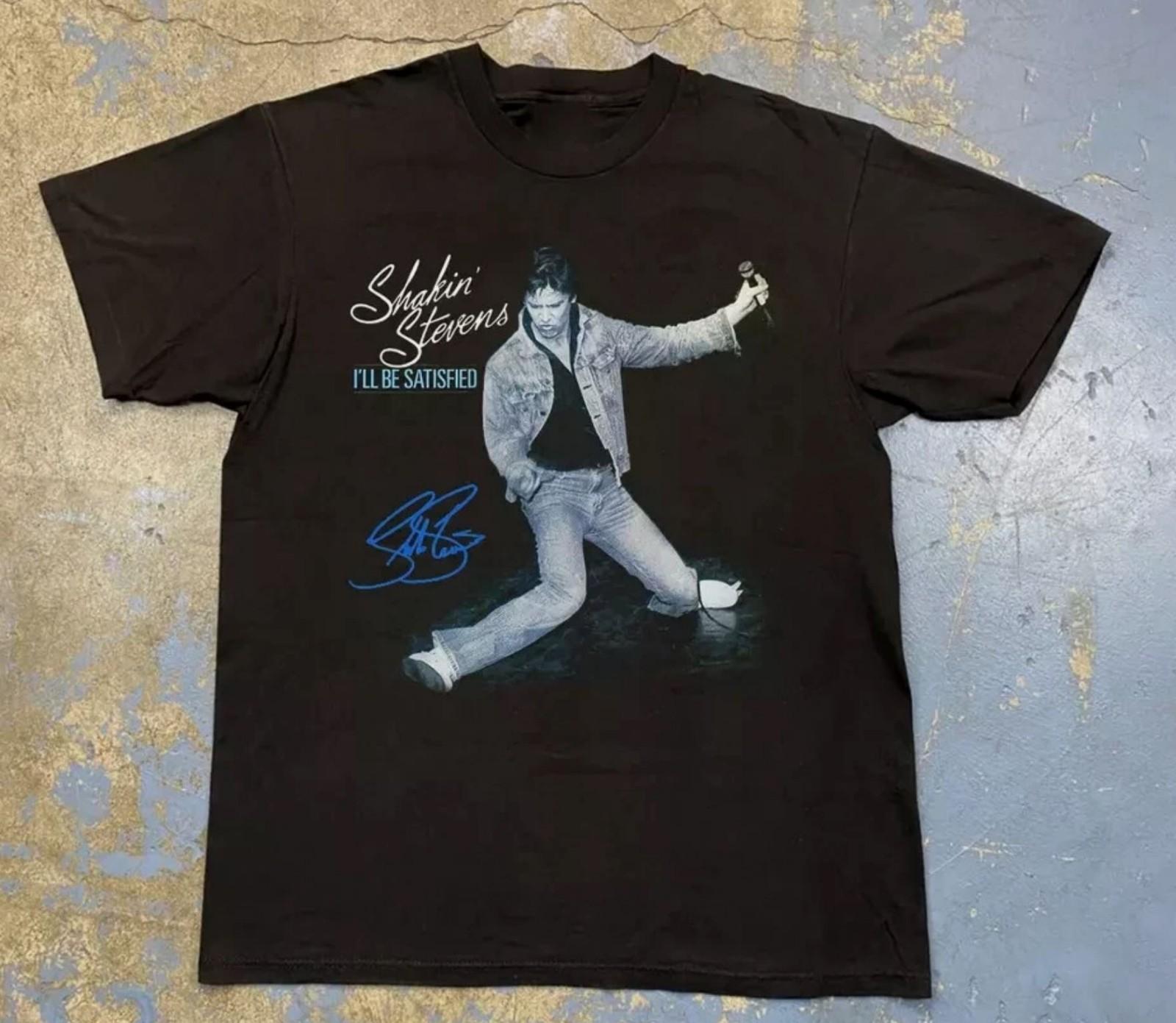 Shakin Stevens Я буду доволен Унисекс Футболка Полный размер от S до 4XL L
Shakin Stevens Я буду доволен Унисекс Футболка Полный размер от S до 4XL L