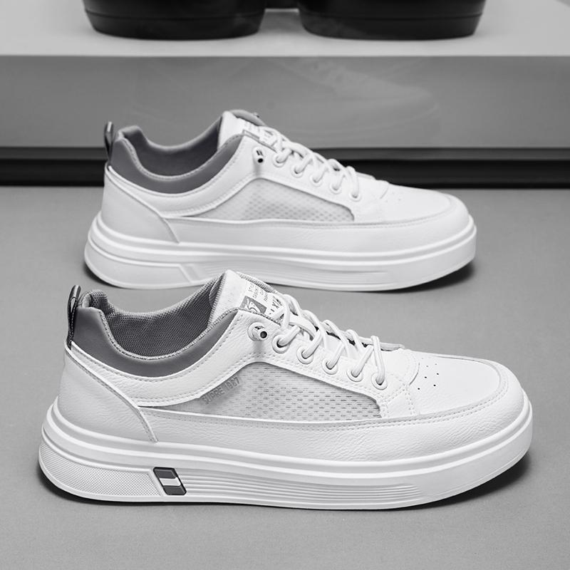 Трендовая мужская обувь Новый стиль Дышащая Мягкая подошва Белые Повседневные кеды Корейская версия Универсальная Толстая подошва Спортивная обувь 39
Трендовая мужская обувь Новый стиль Дышащая Мягкая подошва Белые Повседневные кеды Корейская версия Универсальная Толстая подошва Спортивная обувь 39