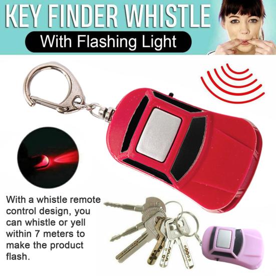 Wireless Anti-Loss Key Finder LED Light Whistle Sound 10m Range Mini Key Ring Alarm Remote Control Car Pendant Key Finder рожевий
Wireless Anti-Loss Key Finder LED Light Whistle Sound 10m Range Mini Key Ring Alarm Remote Control Car Pendant Key Finder рожевий