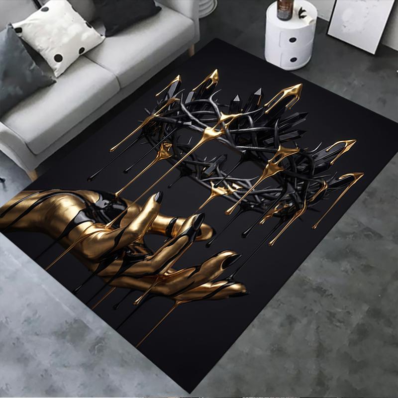 2025 New Golden Hand Carpet Rug for Living Room Bedroom Home Sofa Decoration,Kids play Non-slip Floor Mat 40x60cm( 15x23in )
2025 New Golden Hand Carpet Rug for Living Room Bedroom Home Sofa Decoration,Kids play Non-slip Floor Mat 40x60cm( 15x23in )