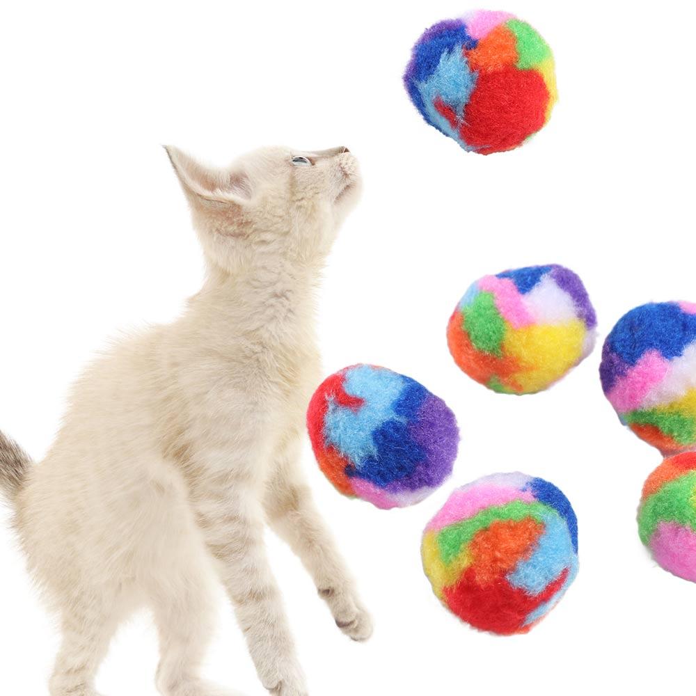 5pcs/set Colorful Cat Training Mute Ball Soft Pet Cat Throwing Ball Relieve Boredom 5pcs/set
5pcs/set Colorful Cat Training Mute Ball Soft Pet Cat Throwing Ball Relieve Boredom 5pcs/set