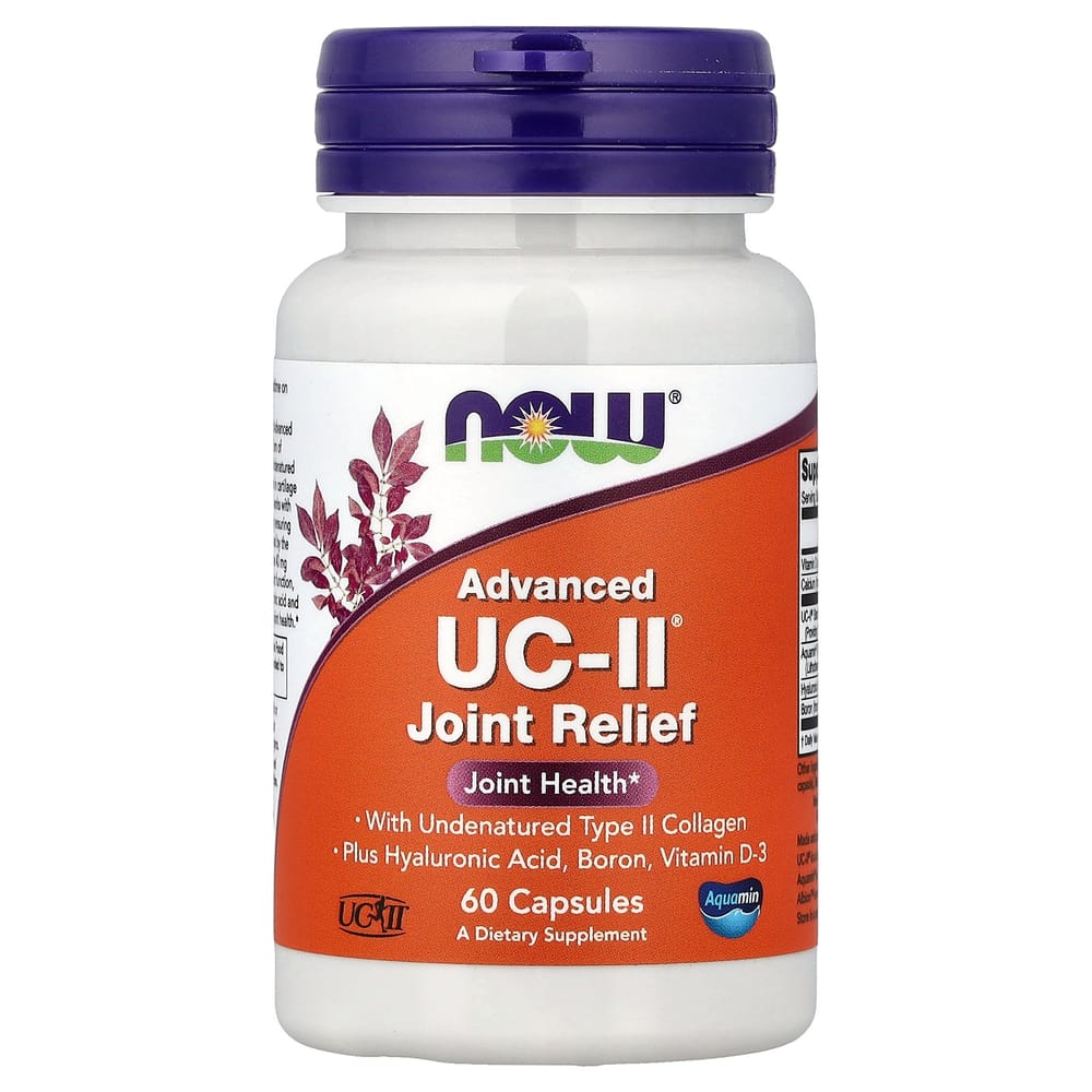 Now Foods Advanced UC-II Joint Relief Veggie Capsules, 60 Count 60 pcs - 1 ea
Now Foods Advanced UC-II Joint Relief Veggie Capsules, 60 Count 60 pcs - 1 ea