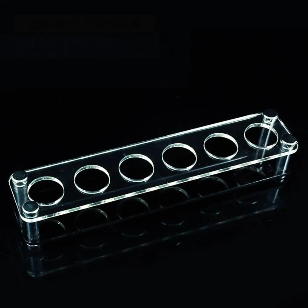 Transparent Acrylic Cup Holder 32/38mm Round Hole Wine Cup Holder Black Base Multi-slots Cup Serving Tray Bar
Transparent Acrylic Cup Holder 32/38mm Round Hole Wine Cup Holder Black Base Multi-slots Cup Serving Tray Bar
