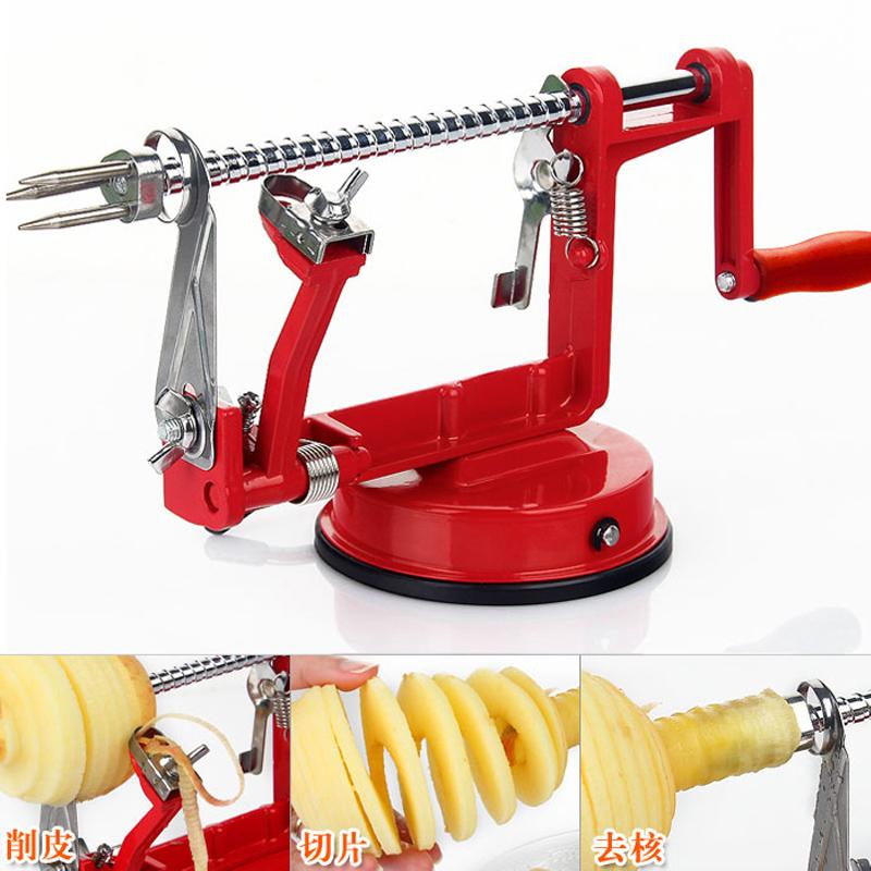 1Set 3in1 fruit tools Apple Slinky Machine Peeler Fruit Cutter Slicer Kitchenware Apple peeling machine(00153) красный
1Set 3in1 fruit tools Apple Slinky Machine Peeler Fruit Cutter Slicer Kitchenware Apple peeling machine(00153) красный