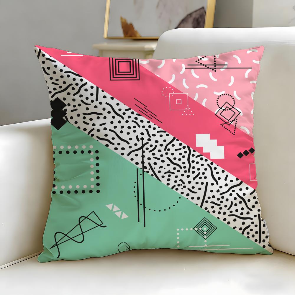 art theme Memphis seamless patterns Cushion Cover Soft EasyWash Pillow Case Versatile for Couch Bed Travel and Office 30X30cm
art theme Memphis seamless patterns Cushion Cover Soft EasyWash Pillow Case Versatile for Couch Bed Travel and Office 30X30cm