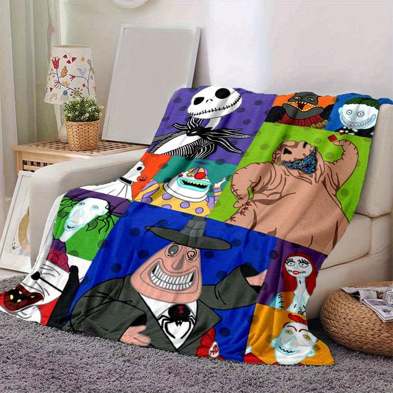 1pc. Cute Nightmare Before Christmas Characters Design Blanket, Soft Warm Throw Blankets for Bed Couch Sofa, Suitable for All Seasons, Perfe 100x150cm
1pc. Cute Nightmare Before Christmas Characters Design Blanket, Soft Warm Throw Blankets for Bed Couch Sofa, Suitable for All Seasons, Perfe 100x150cm